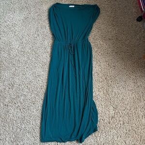 Maurices Teal Maxi Dress